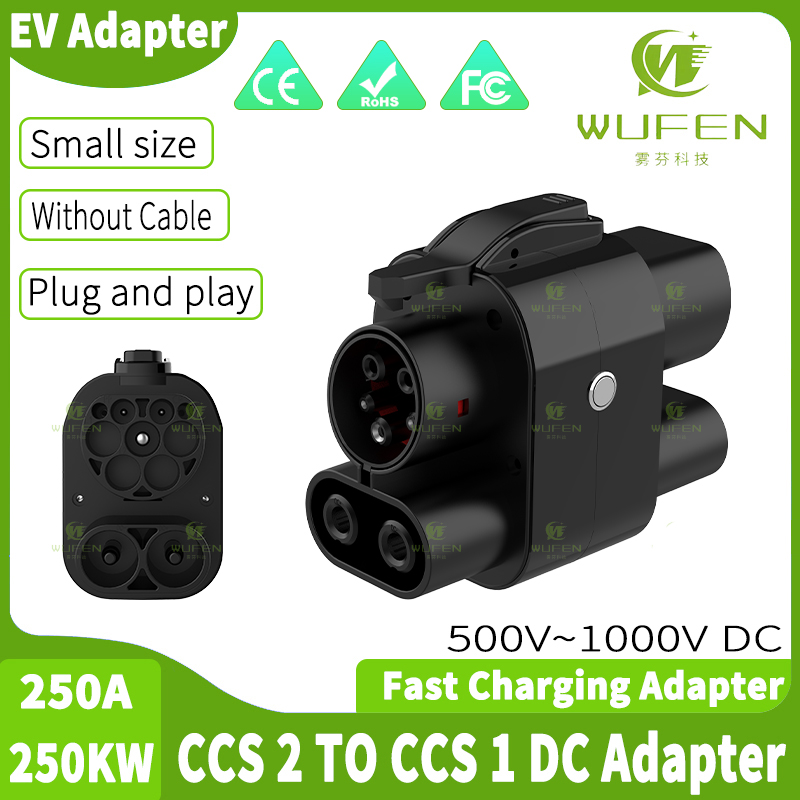 WUFEN CCS2 to CCS1 250A Adapte - Ccs2 To Ccs1 Fast Charge Adapter 250Kw review and price