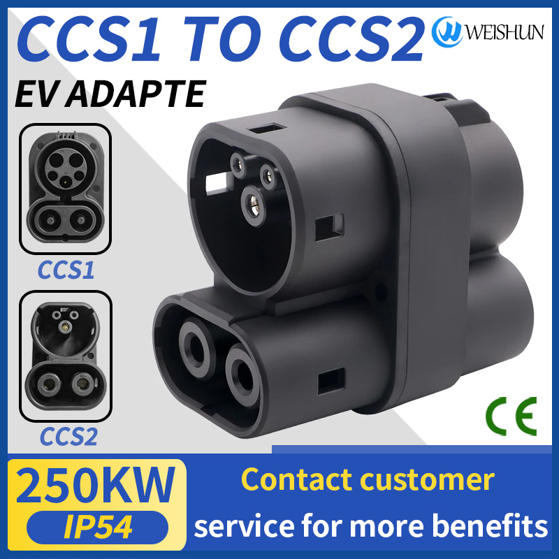 CCS1 to CCS2 EV DC Fast Chargi - Ccs2 To Ccs1 Fast Charge Adapter 250Kw review and price