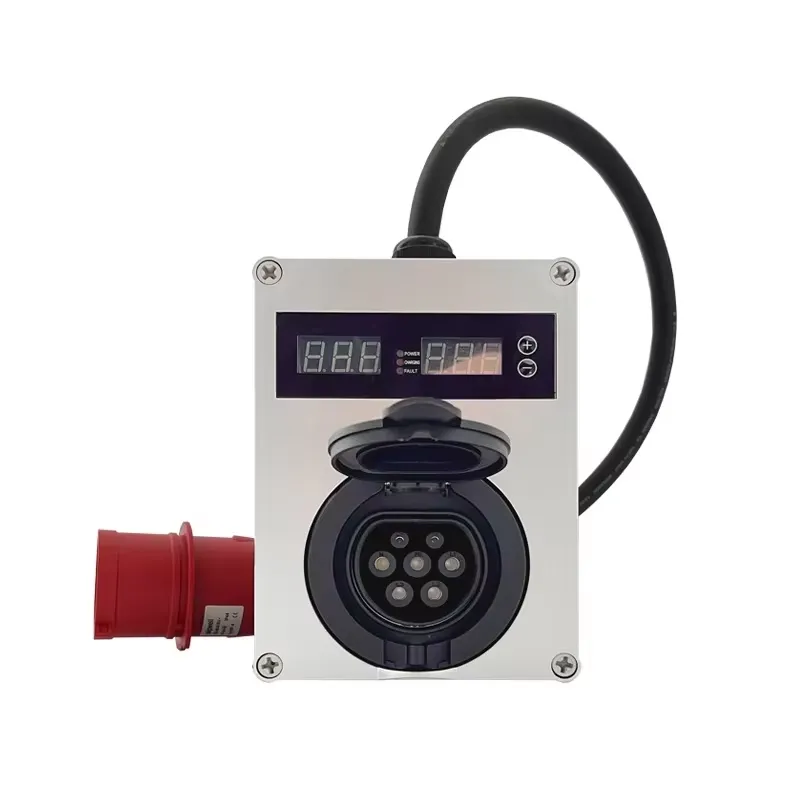 Mini 16A 32A Smart App Electri - Portable Ev Charger 32A Type 2 Cee Plug review and price